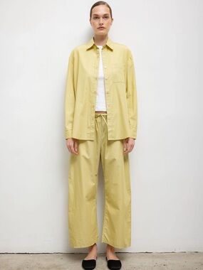 LESET Yoshi Stripe Crop Drawstring Pant